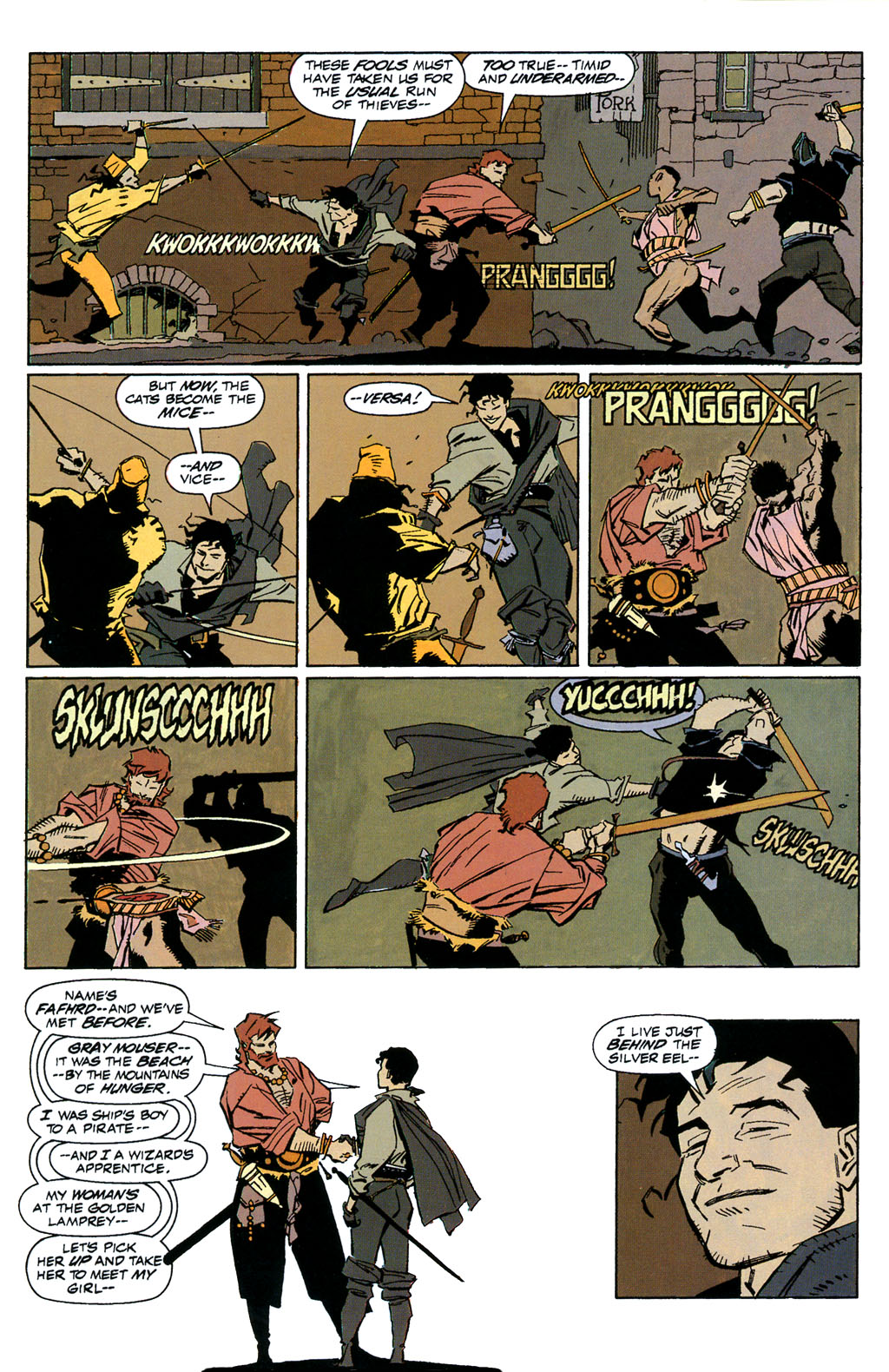 Read online Fafhrd and the Gray Mouser comic -  Issue #1 - 6