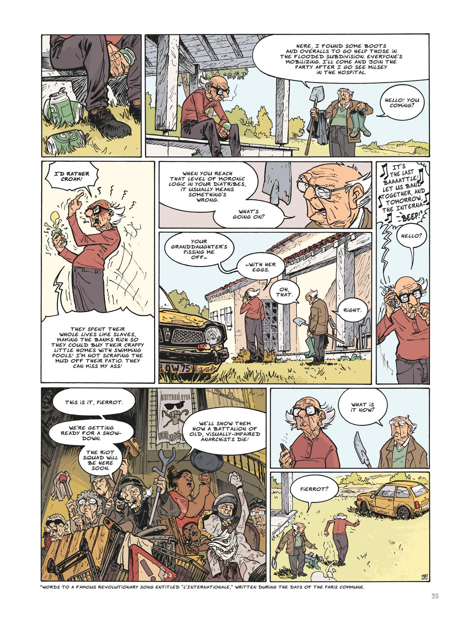 Read online The Old Geezers comic -  Issue #3 - 35