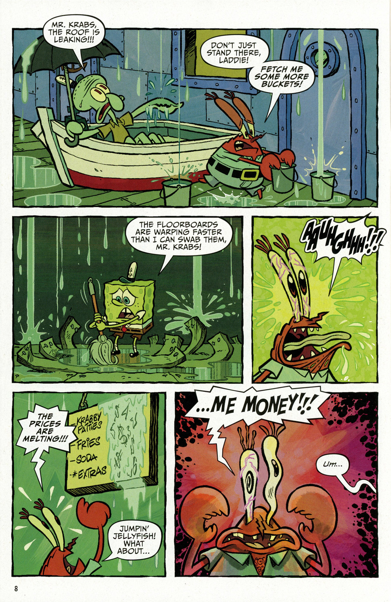 Read online SpongeBob Comics comic -  Issue #61 - 10