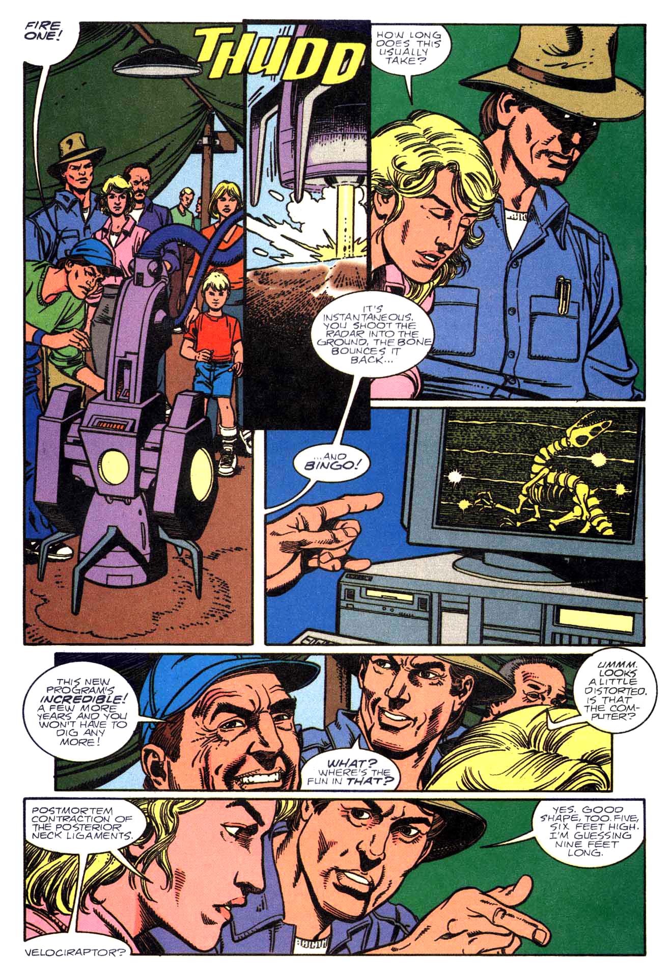 Read online Jurassic Park (1993) comic -  Issue #1 - 10