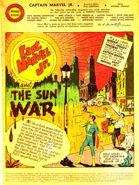 Read online Captain Marvel, Jr. comic -  Issue #76 - 2