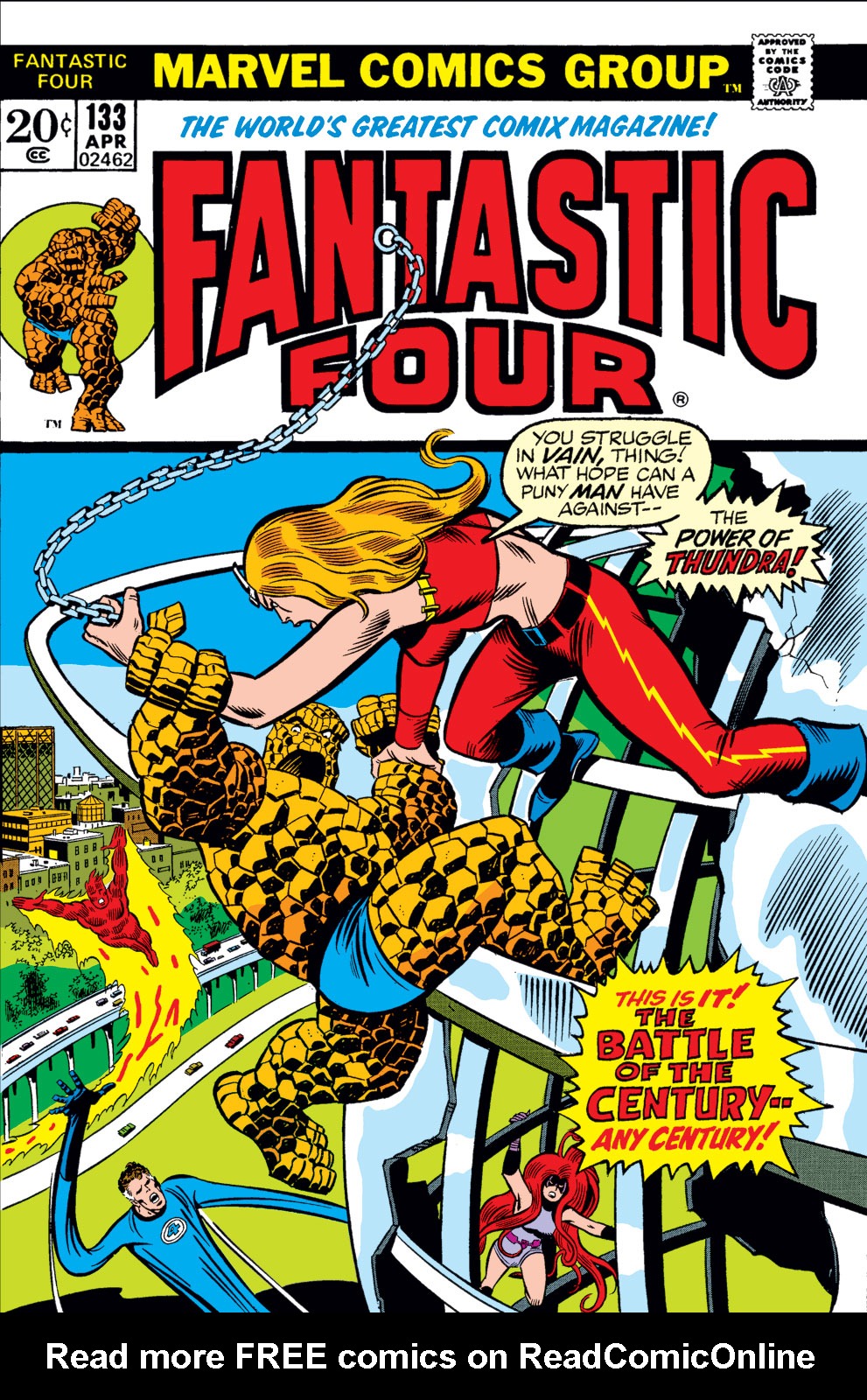 Read online Fantastic Four (1961) comic -  Issue #133 - 1