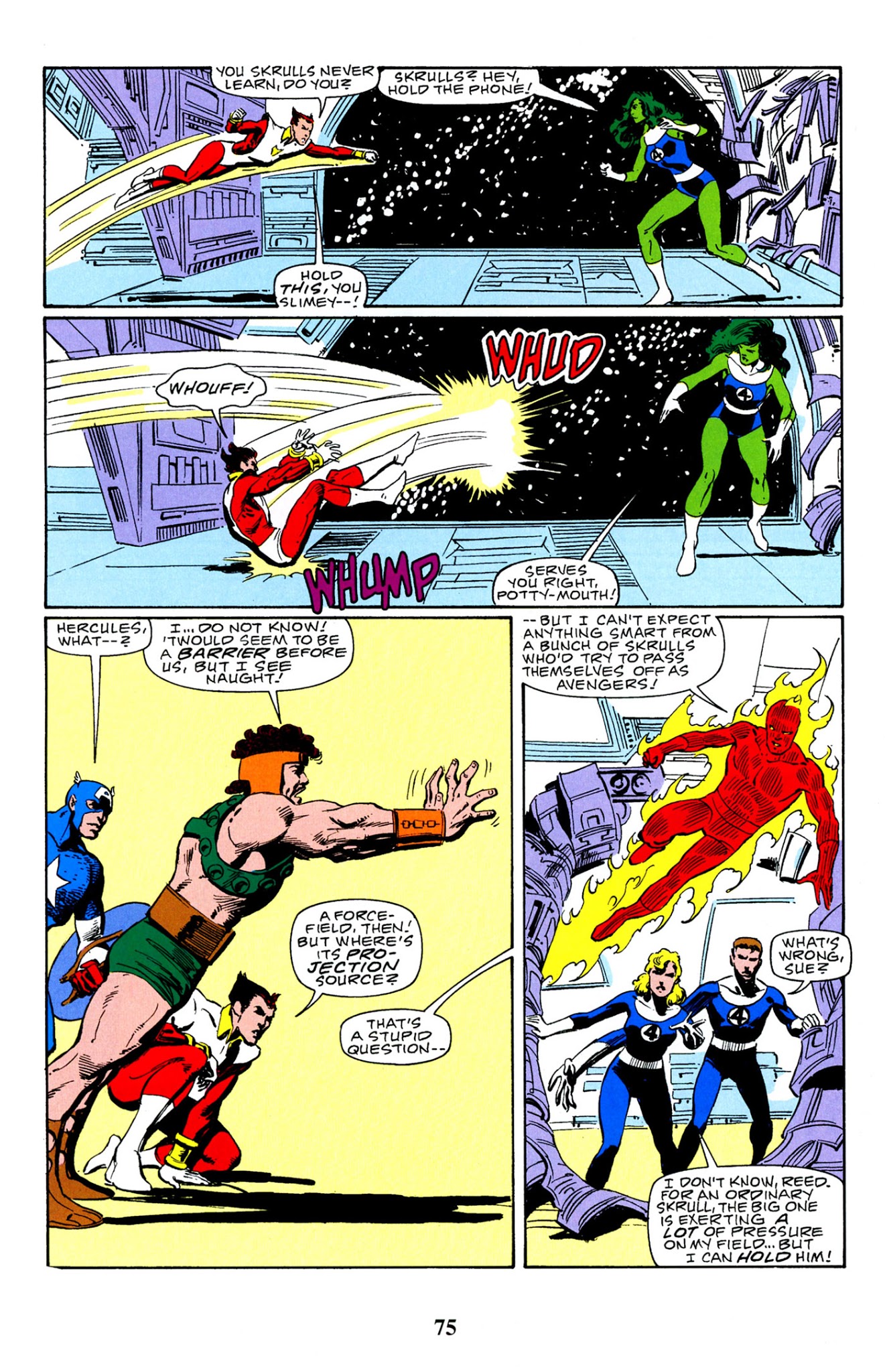 Read online Fantastic Four Visionaries: John Byrne comic -  Issue # TPB 7 - 76