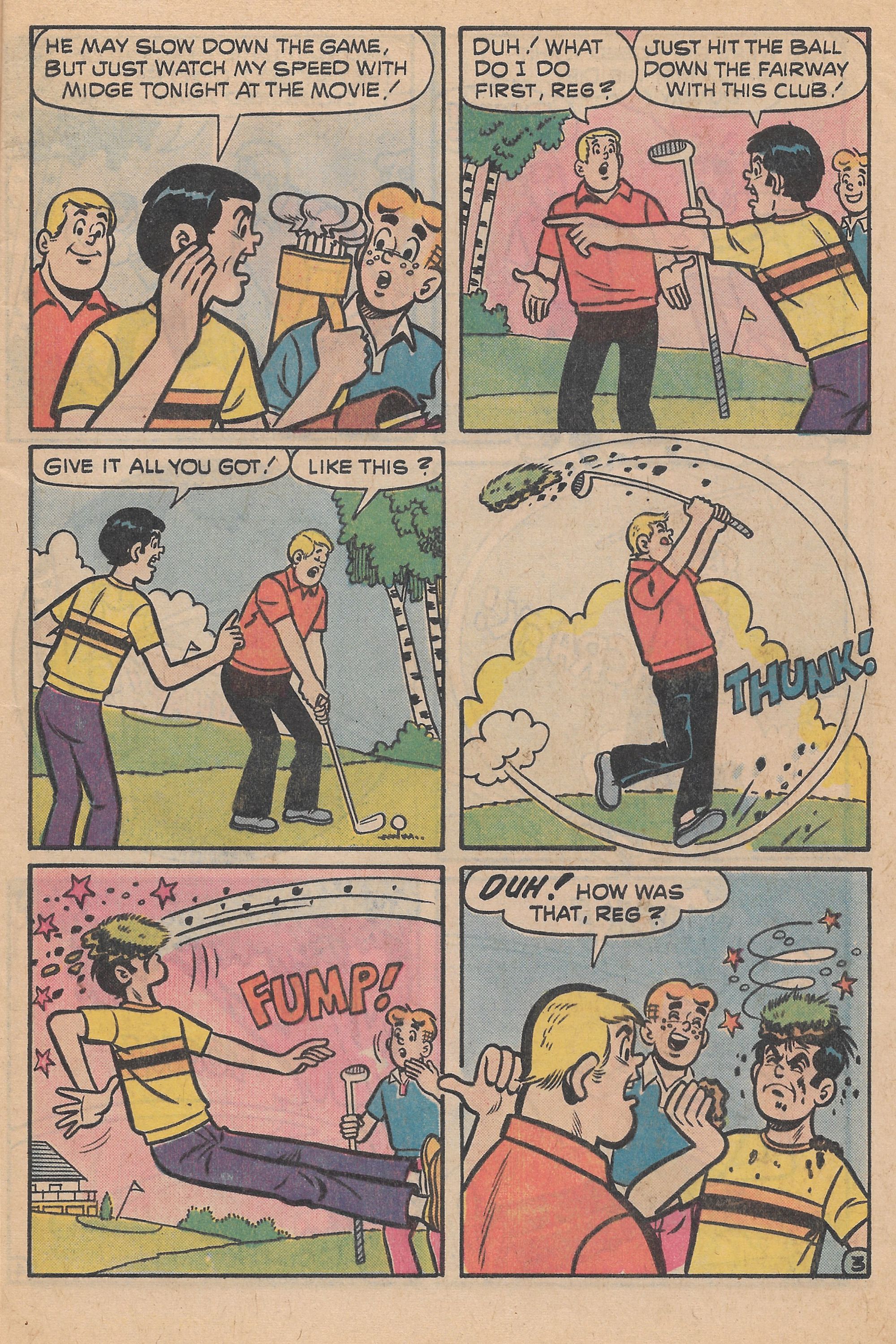 Read online Reggie and Me (1966) comic -  Issue #99 - 5