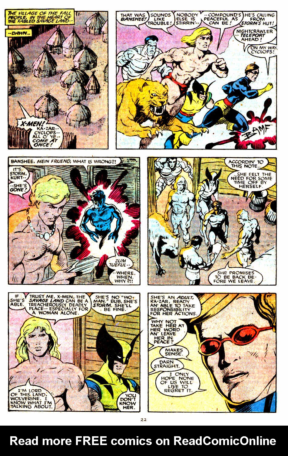 Read online Classic X-Men comic -  Issue #22 - 23