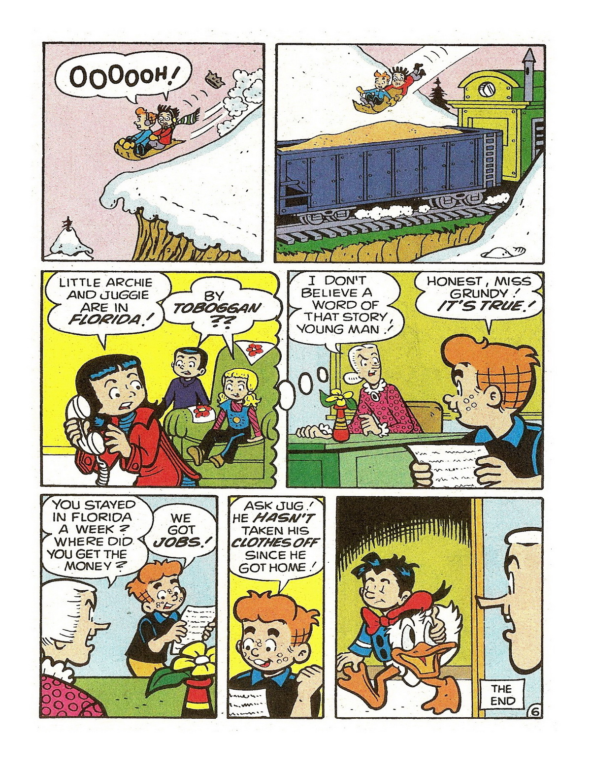 Read online Jughead's Double Digest Magazine comic -  Issue #36 - 129