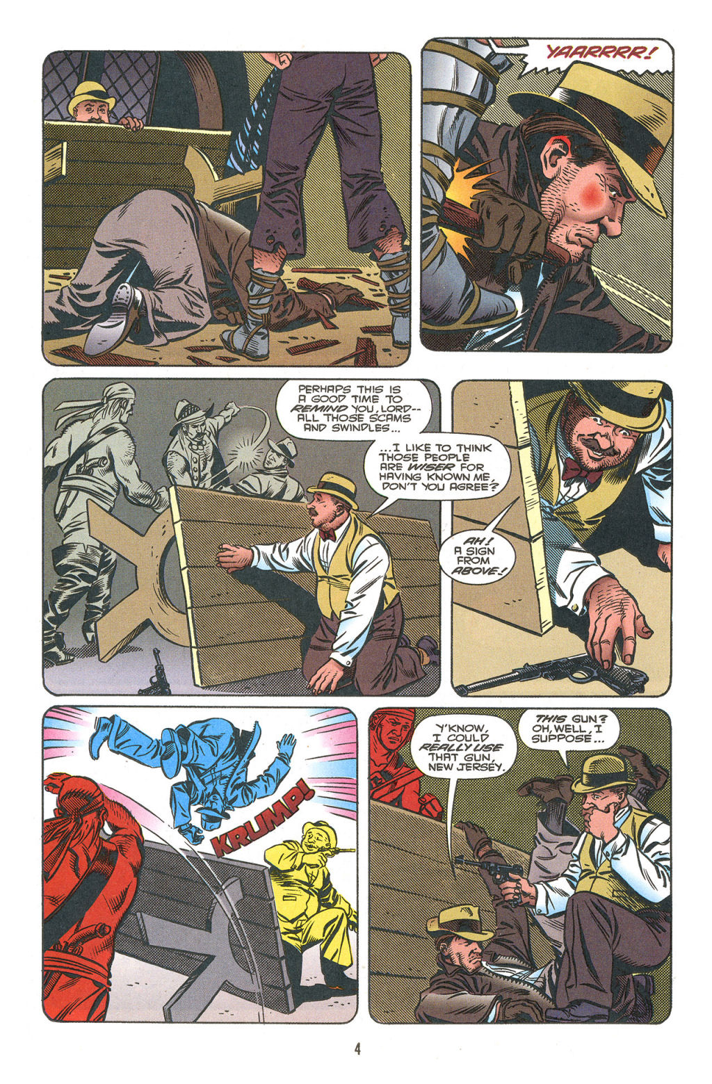 Read online Indiana Jones and the Sargasso Pirates comic -  Issue #3 - 6