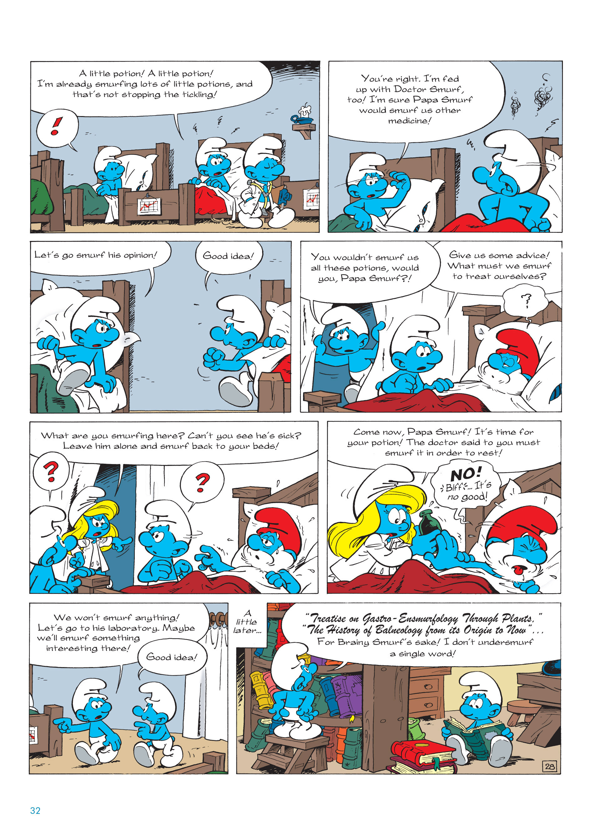 Read online The Smurfs comic -  Issue #20 - 32