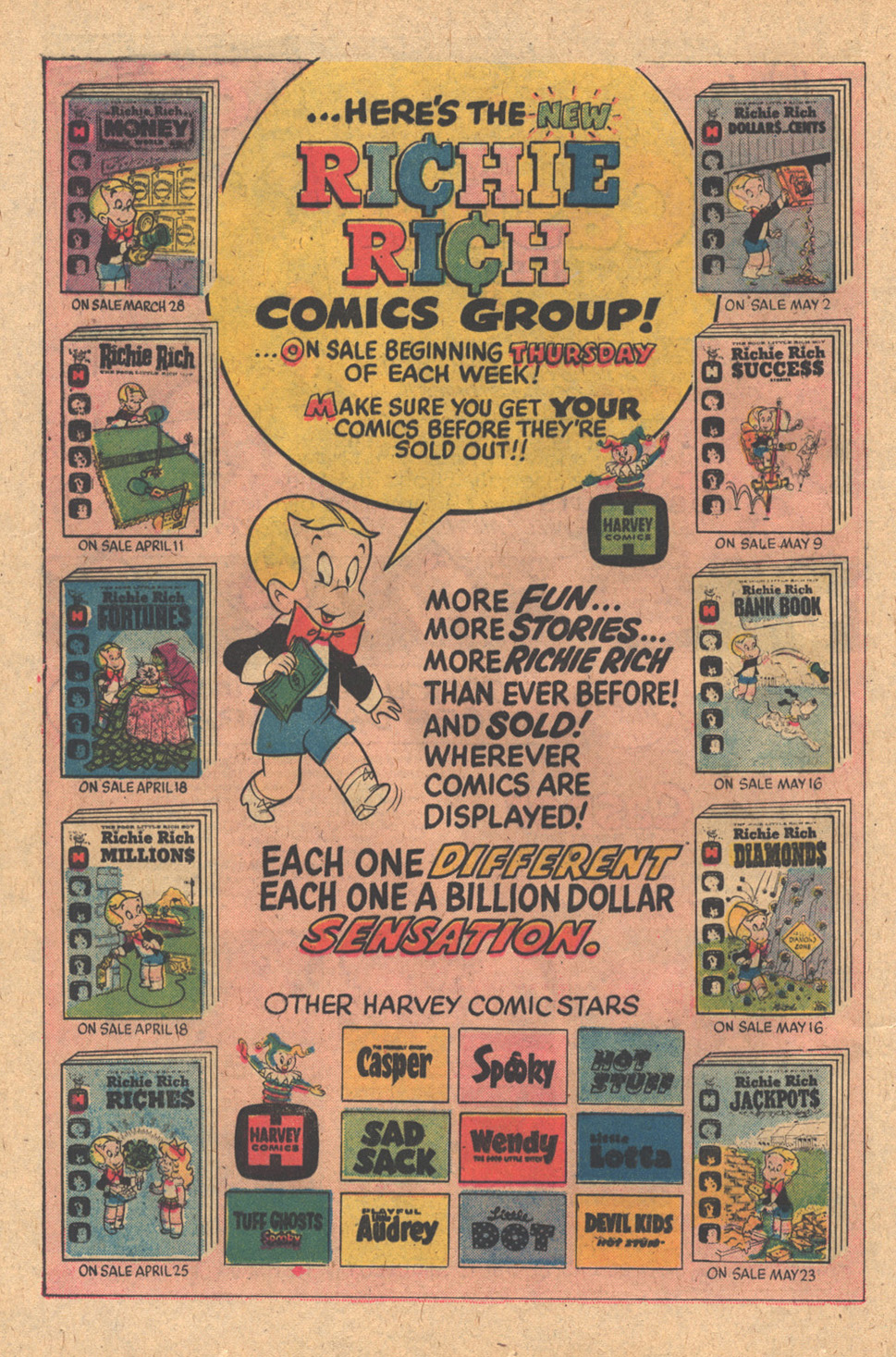 Read online Spooky comic -  Issue #140 - 19