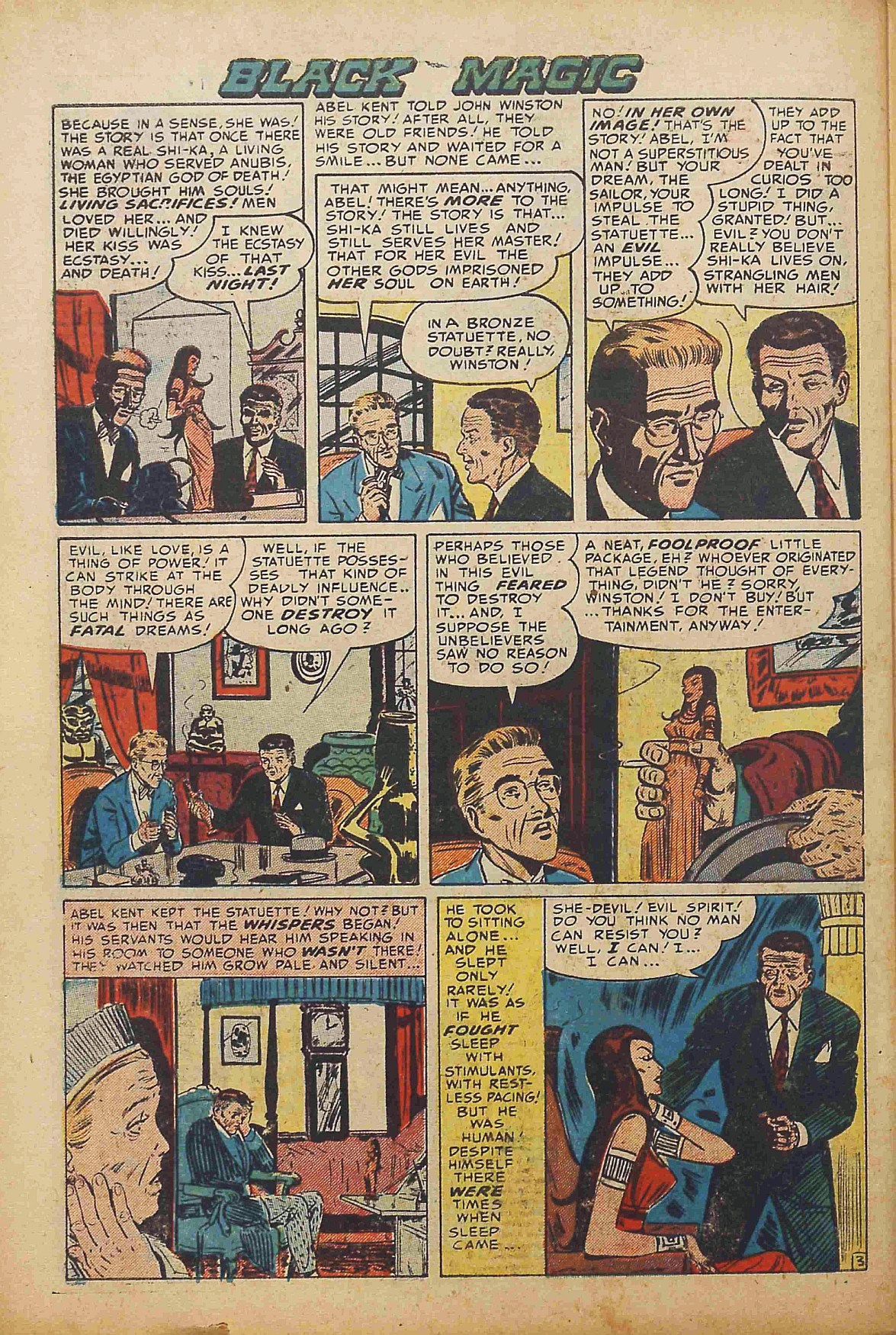 Read online Black Magic (1950) comic -  Issue #23 - 30