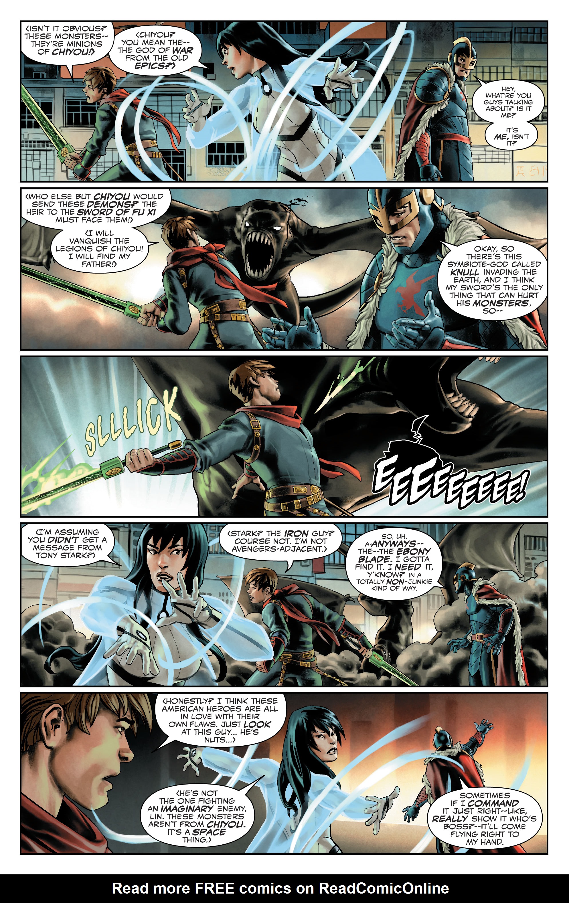 Read online King In Black One-Shots comic -  Issue # Black Knight - 13