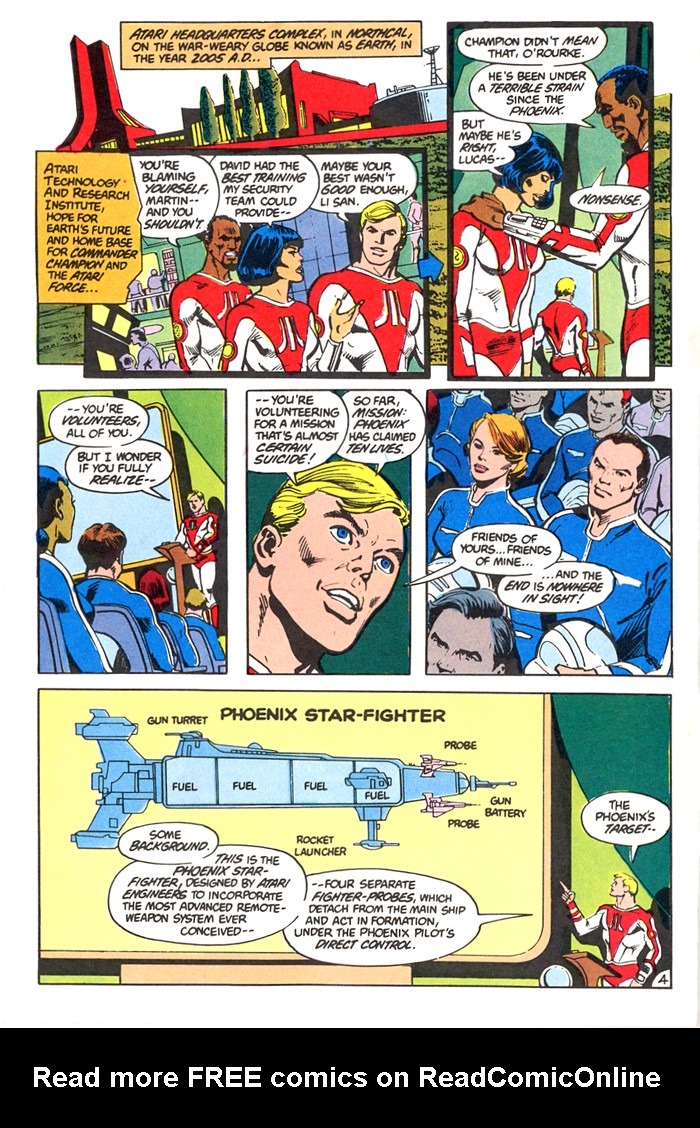 Read online Atari Force (1982) comic -  Issue #4 - 6