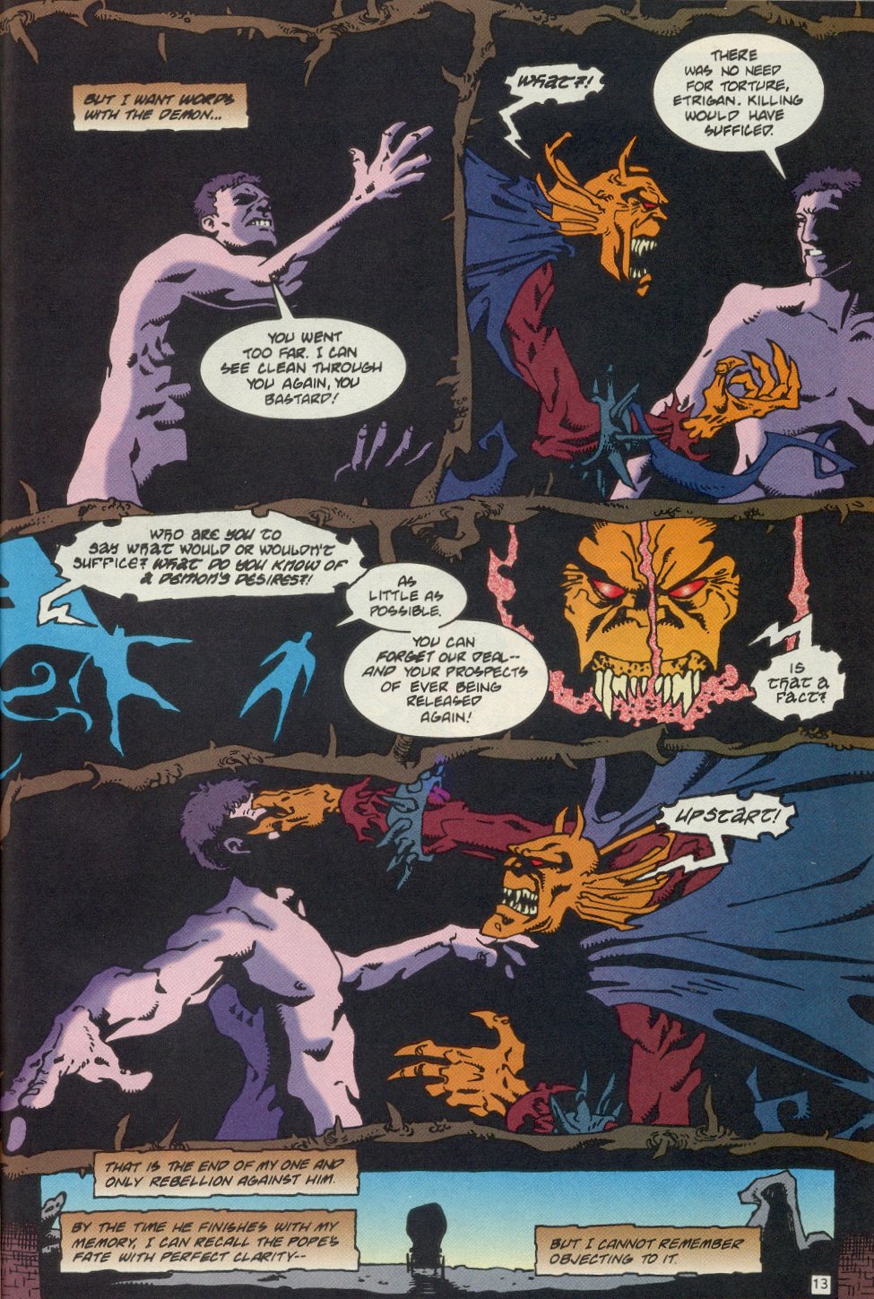 Read online The Demon (1990) comic -  Issue #0 - 14