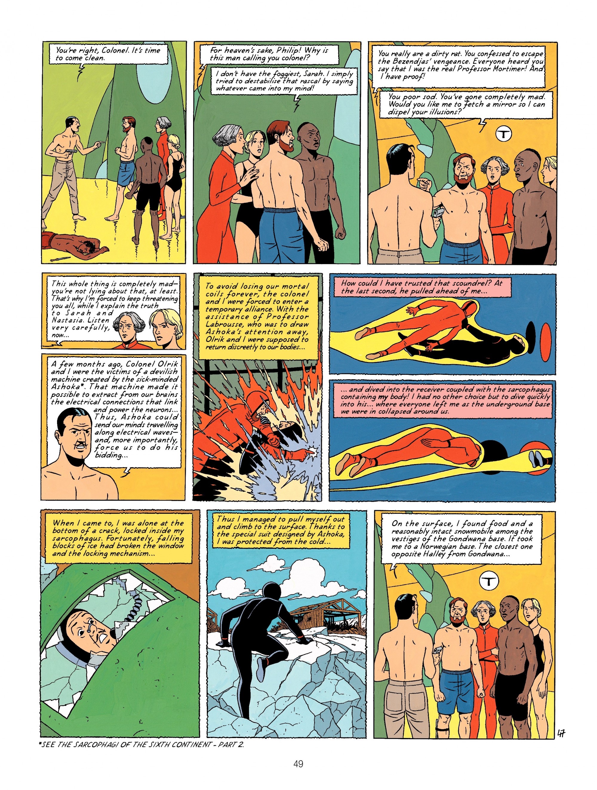 Read online Blake & Mortimer comic -  Issue #11 - 49