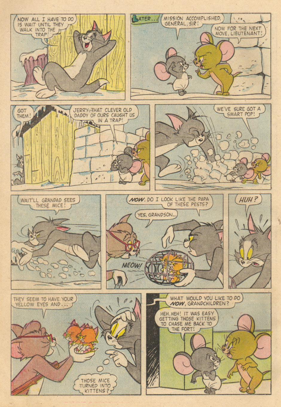 Read online M.G.M.'s Tom and Jerry's Winter Fun comic -  Issue #7 - 14