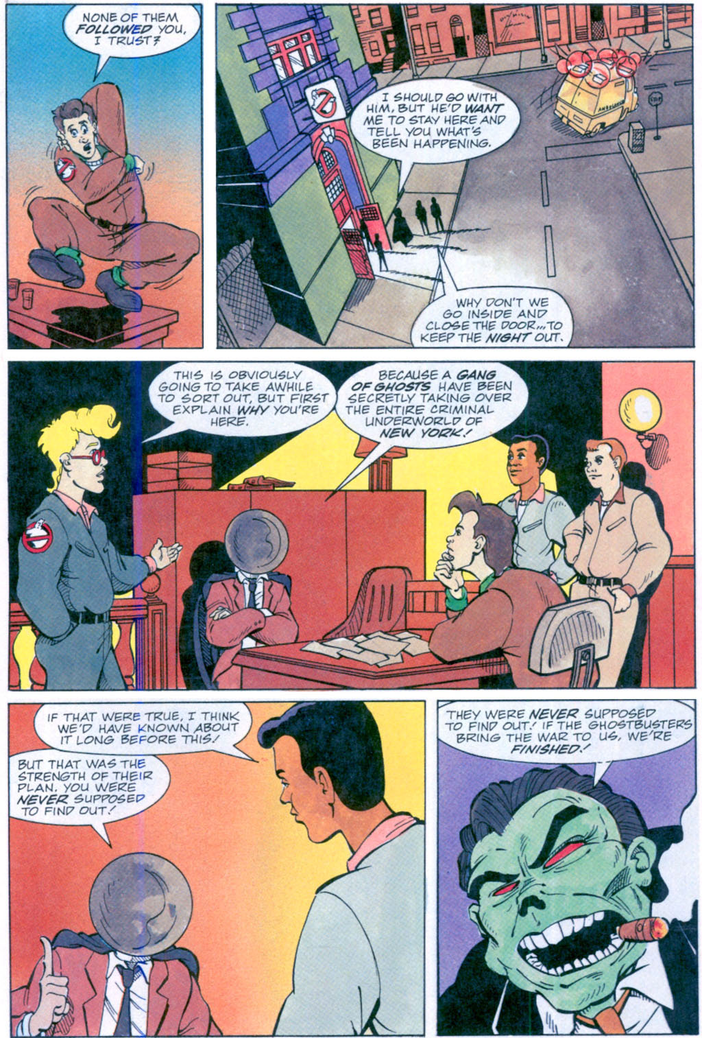 Read online Real Ghostbusters comic -  Issue #7 - 7