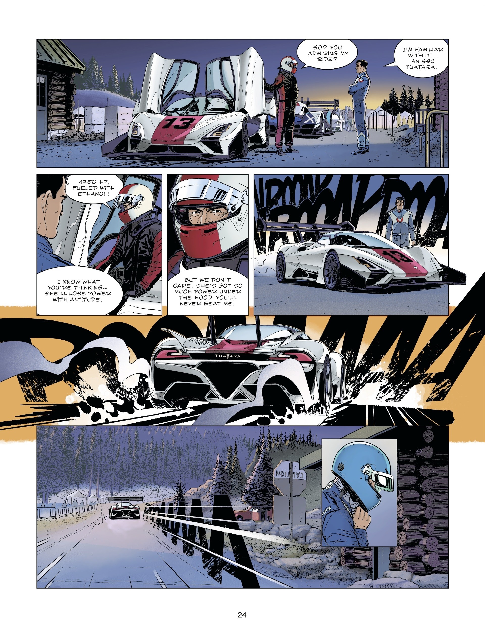 Read online Michel Vaillant comic -  Issue #10 - 23