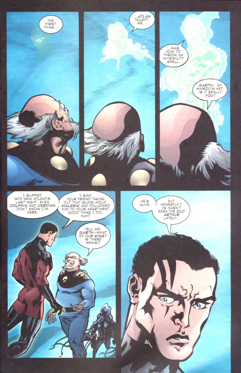 Read online Aquaman (2003) comic -  Issue #10 - 22