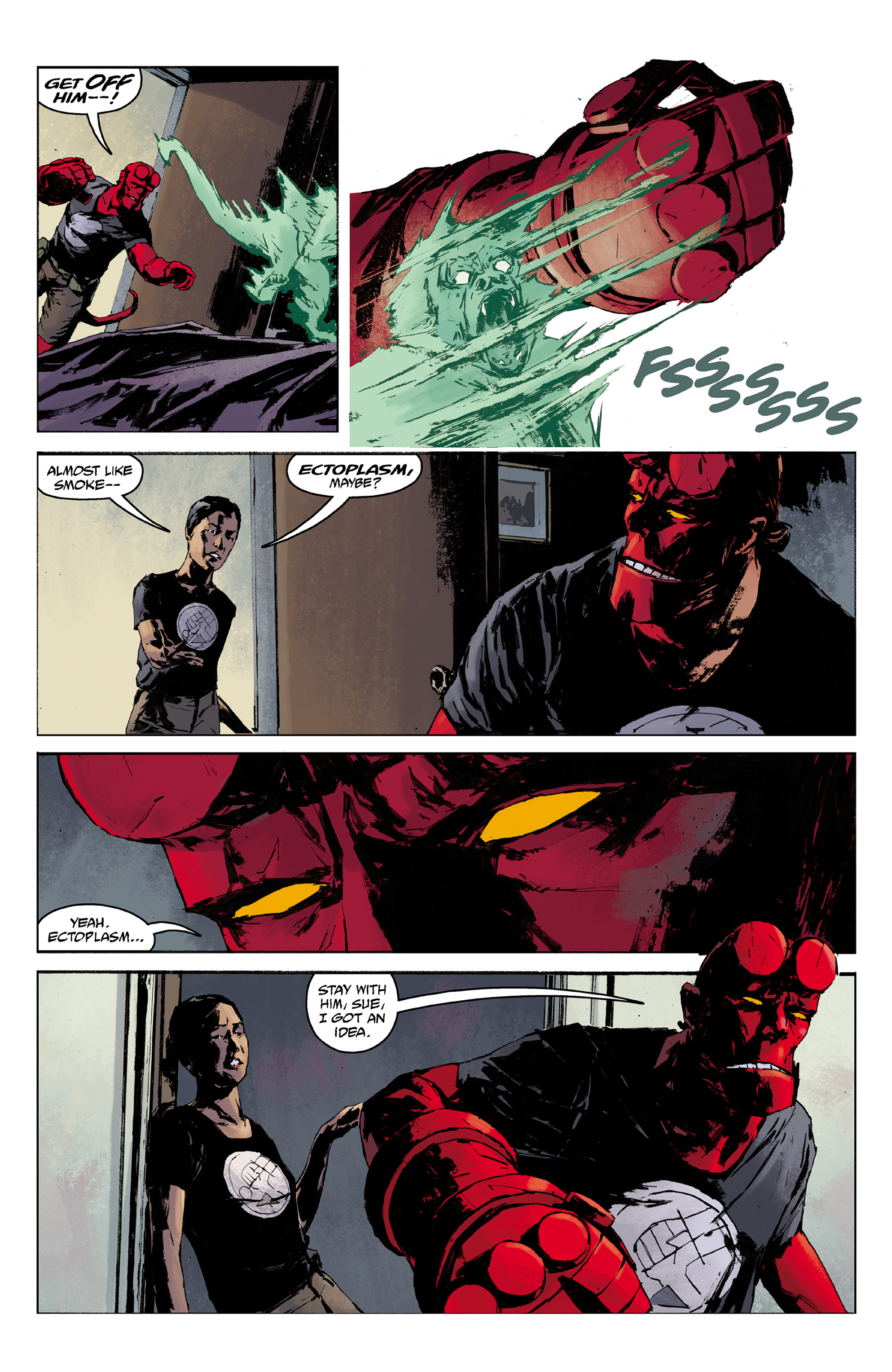 Read online Hellboy and the B.P.R.D.: 1954--The Unreasoning Beast comic -  Issue # Full - 17