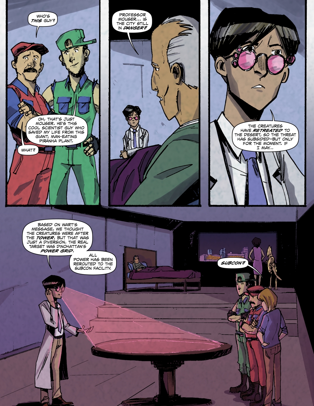 Read online Super Mario Bros. The Movie comic -  Issue #4 - 2