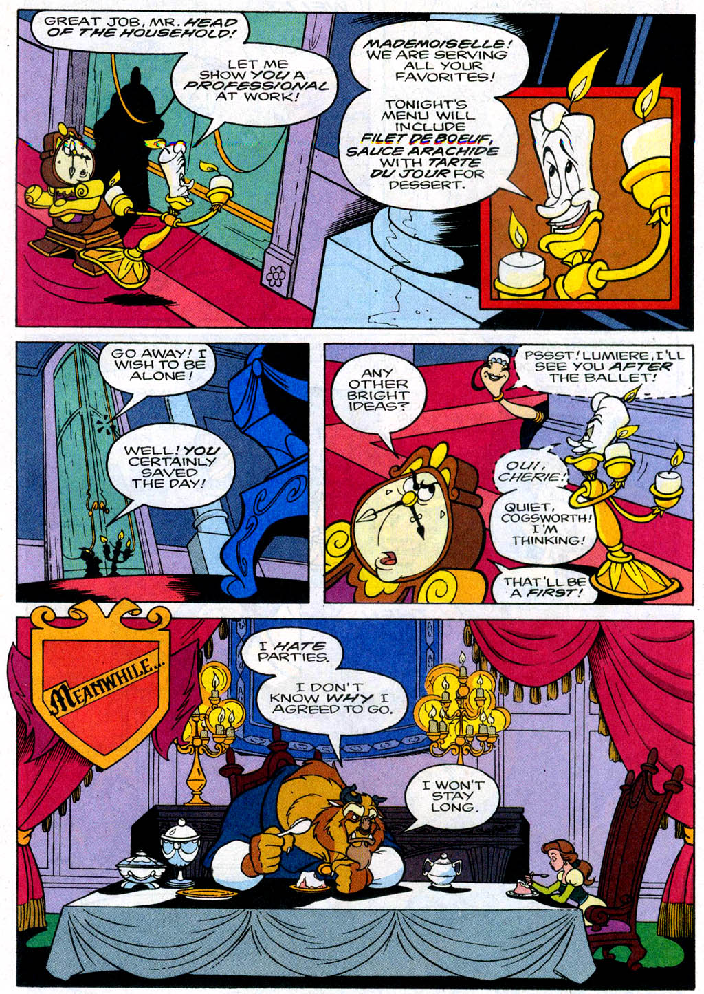 Read online Disney's Beauty and the Beast comic -  Issue #2 - 14