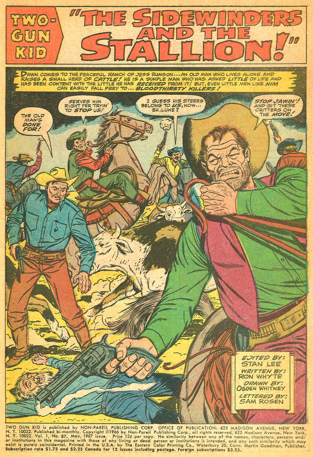 Read online Two-Gun Kid comic -  Issue #87 - 3
