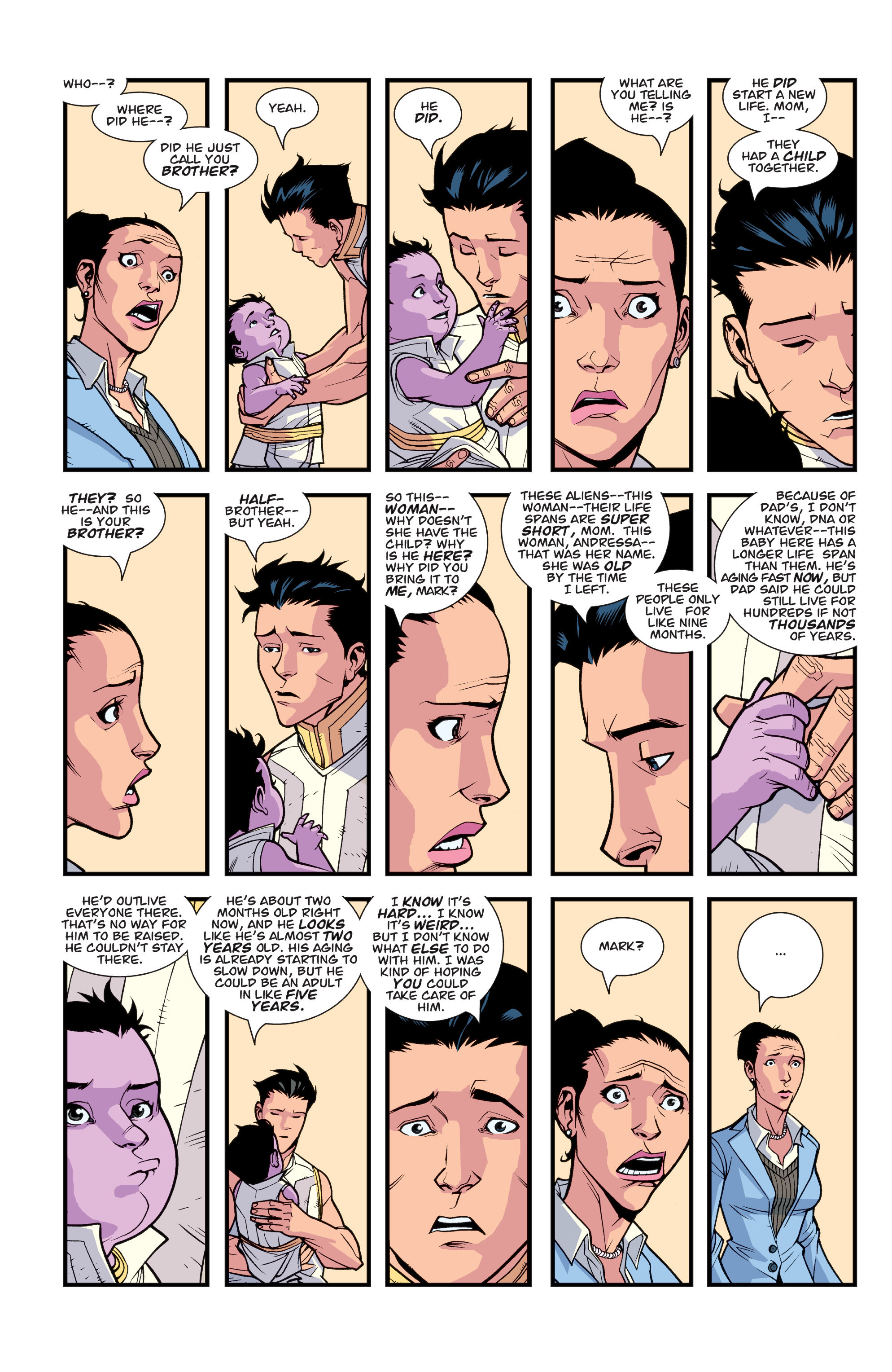 Read online Invincible comic -  Issue # _TPB 6 - A Different World - 124