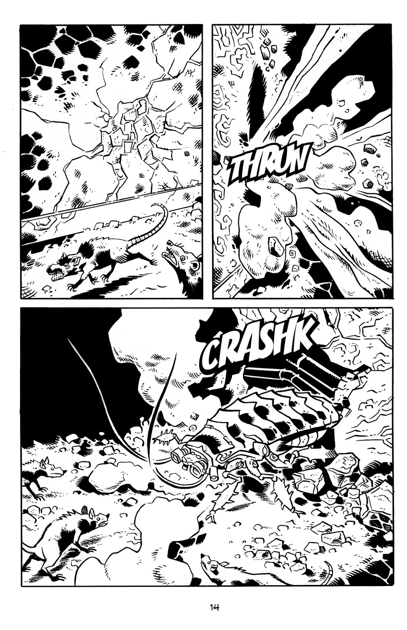 Read online Donatello The Brain Thief comic -  Issue #2 - 17