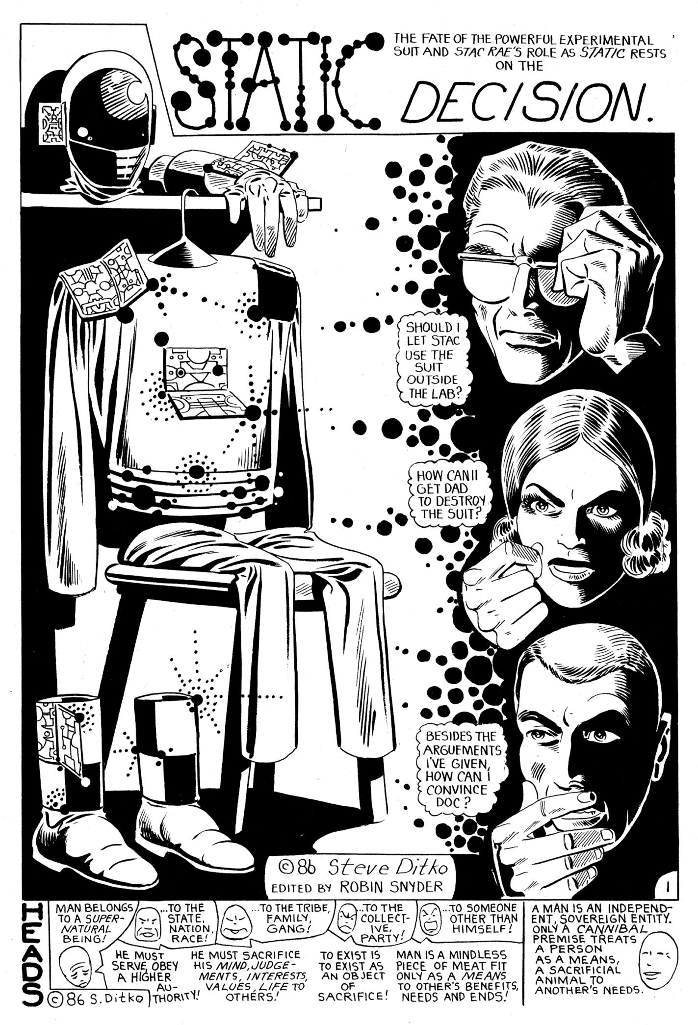 Read online Ditko's World featuring Static comic -  Issue #2 - 6