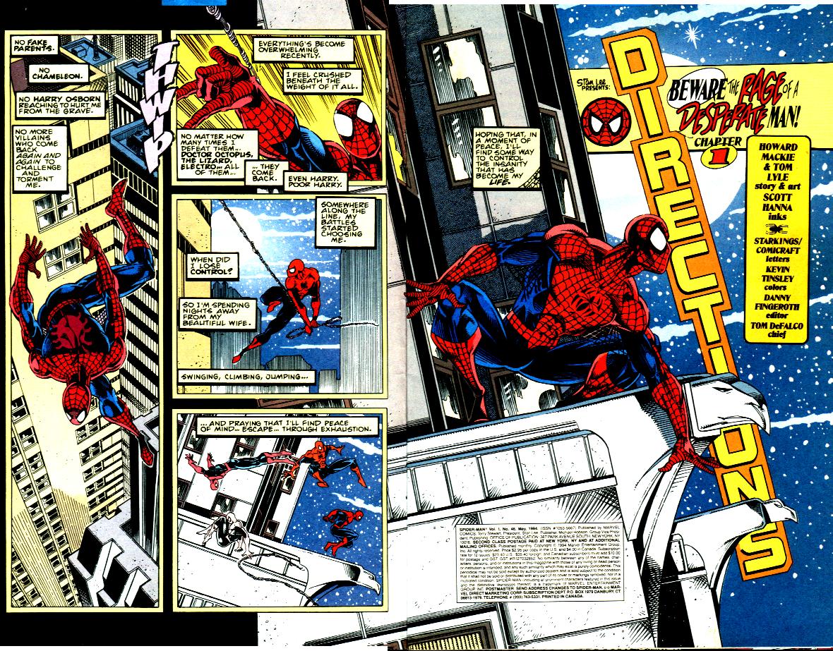 Read online Spider-Man (1990) comic -  Issue #46 - Directions - 3