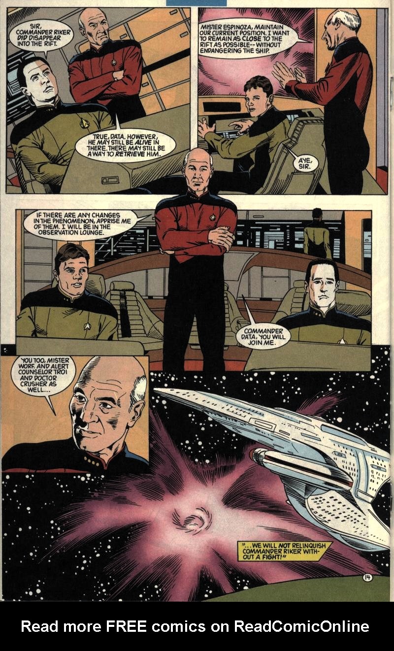 Read online Star Trek: The Next Generation (1989) comic -  Issue #30 - 14