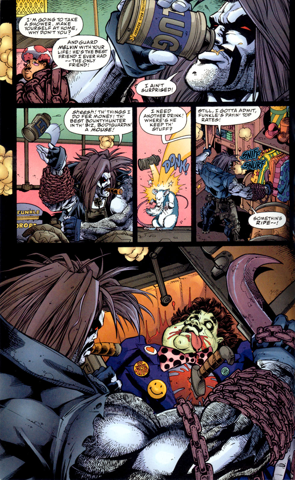 Read online Lobo/Judge Dredd: Psycho Bikers vs. the Mutants From Hell comic -  Issue # Full - 4