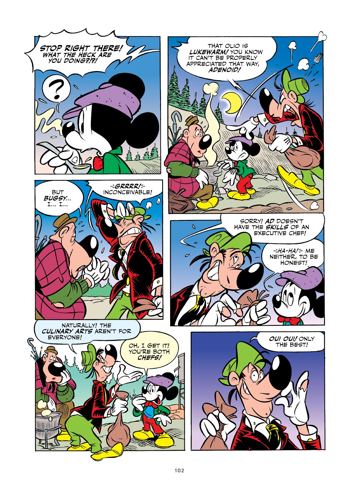 Walt Disney's Mickey and Donald: For Whom the Doorbell Tolls and Other Tales Inspired by Hemingway issue TPB (Part 2) - Page 3