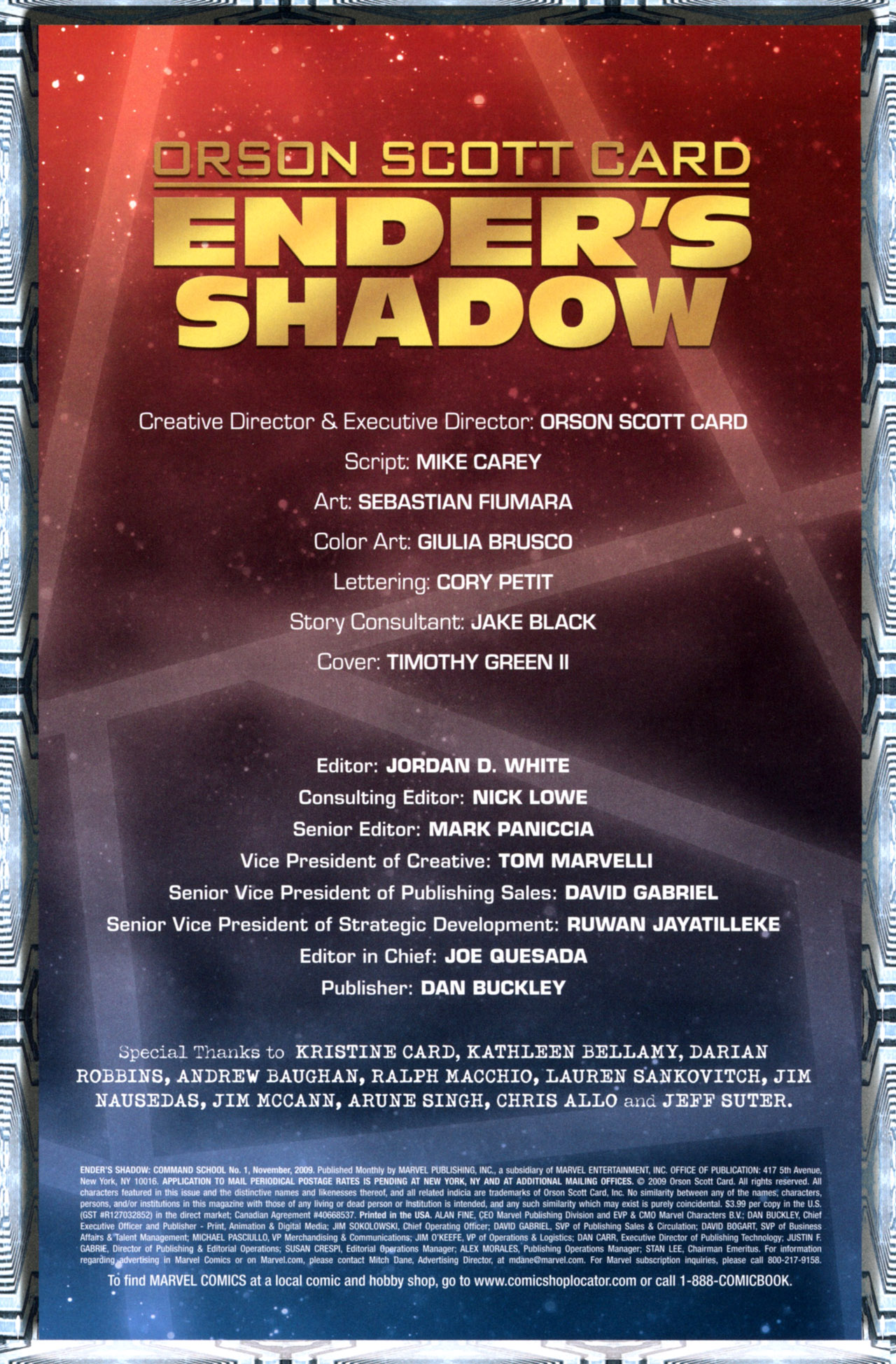 Read online Ender's Shadow: Command School comic -  Issue #1 - 2