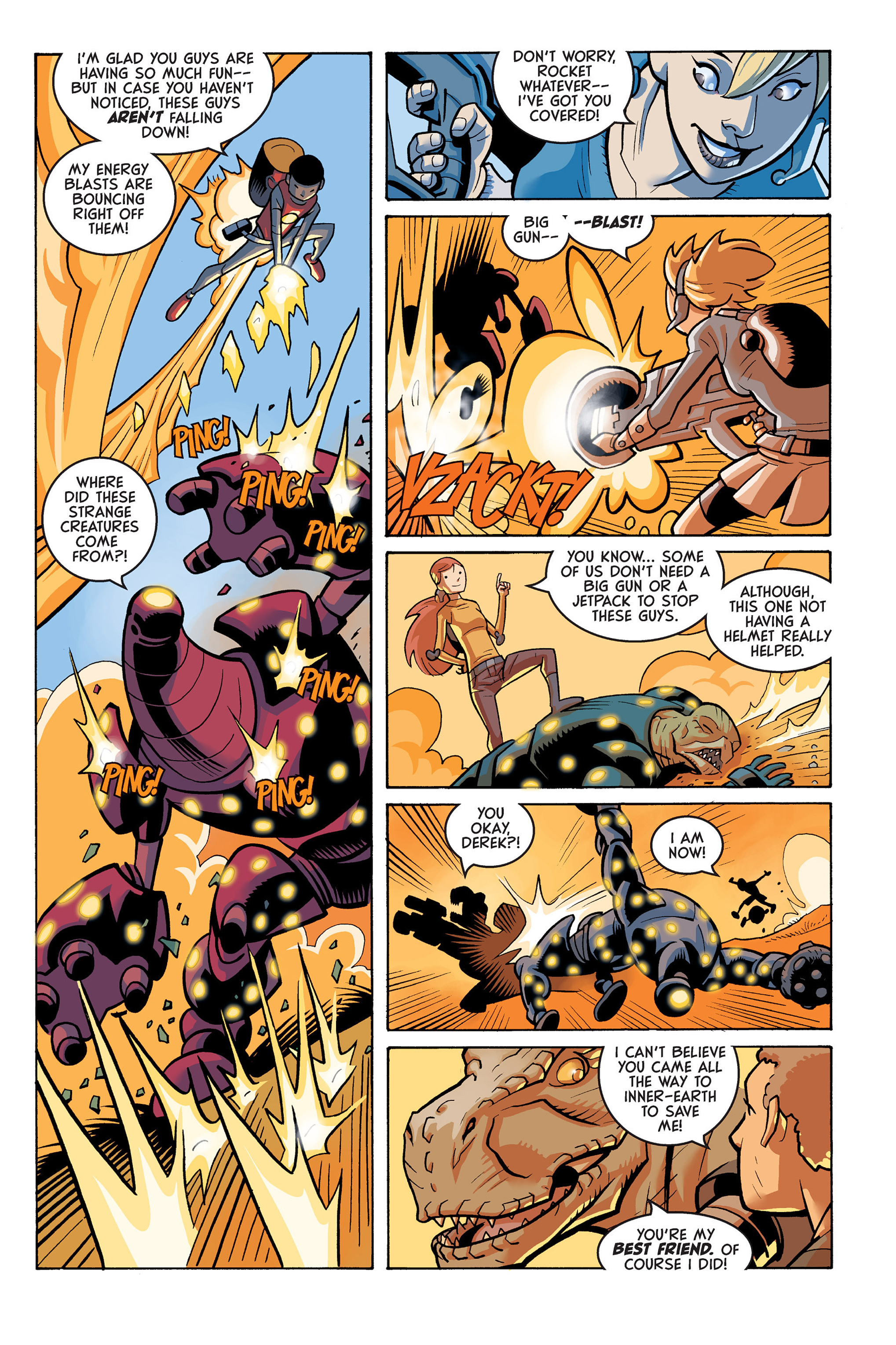 Read online Super Dinosaur (2011) comic -  Issue # _TPB 3 - 75