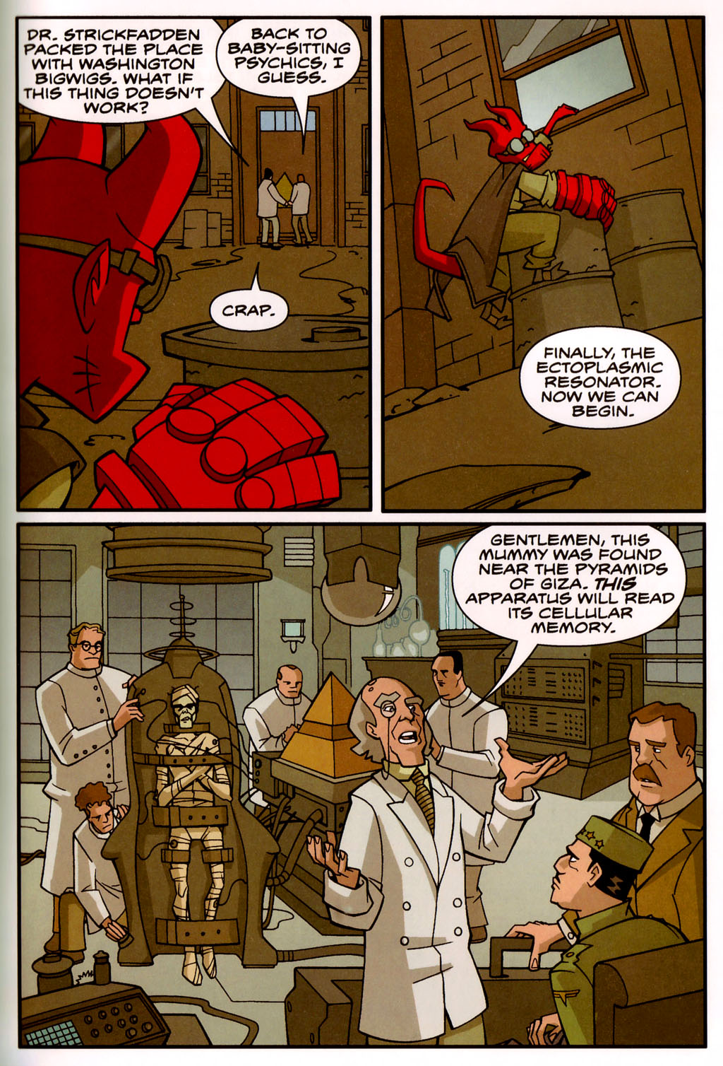 Read online Hellboy Animated: The Black Wedding comic -  Issue # TPB - 74