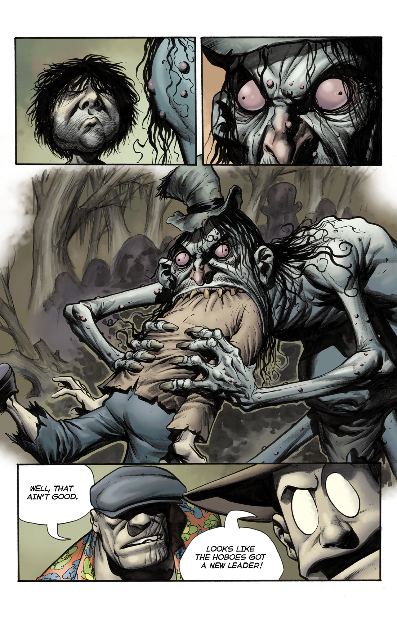 Read online Billy the Kid's Old Timey Oddities and the Ghastly Fiend of London comic -  Issue #4 - 25