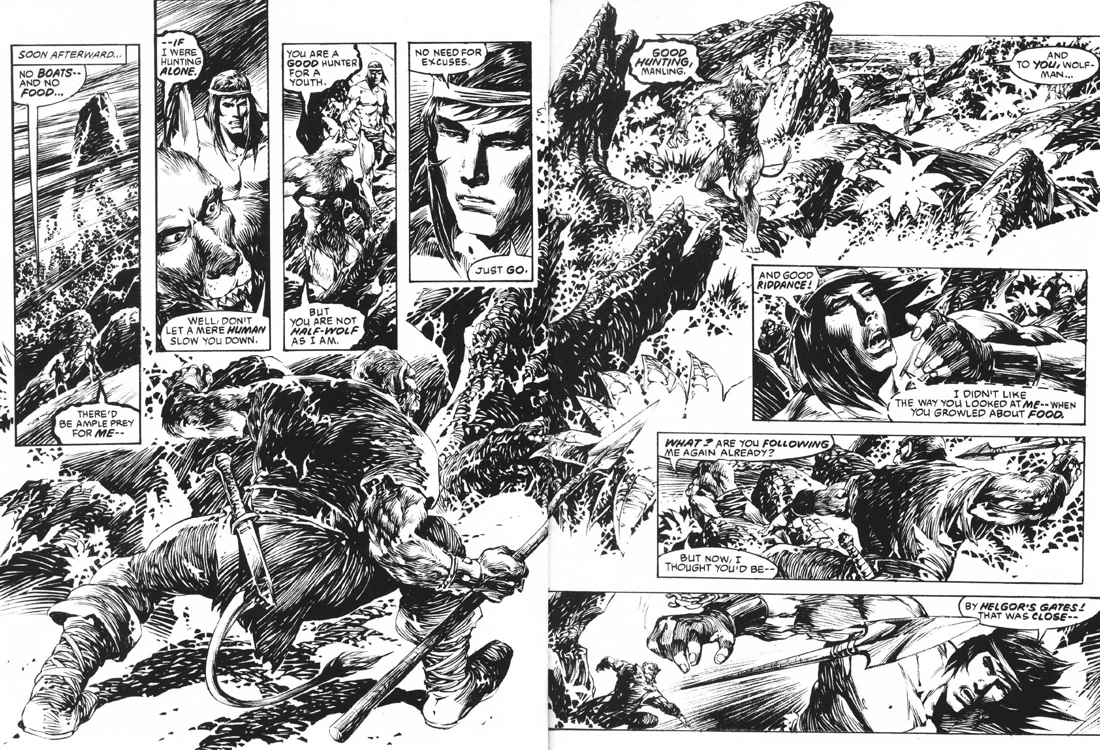 Read online The Savage Sword Of Conan comic -  Issue #232 - 59