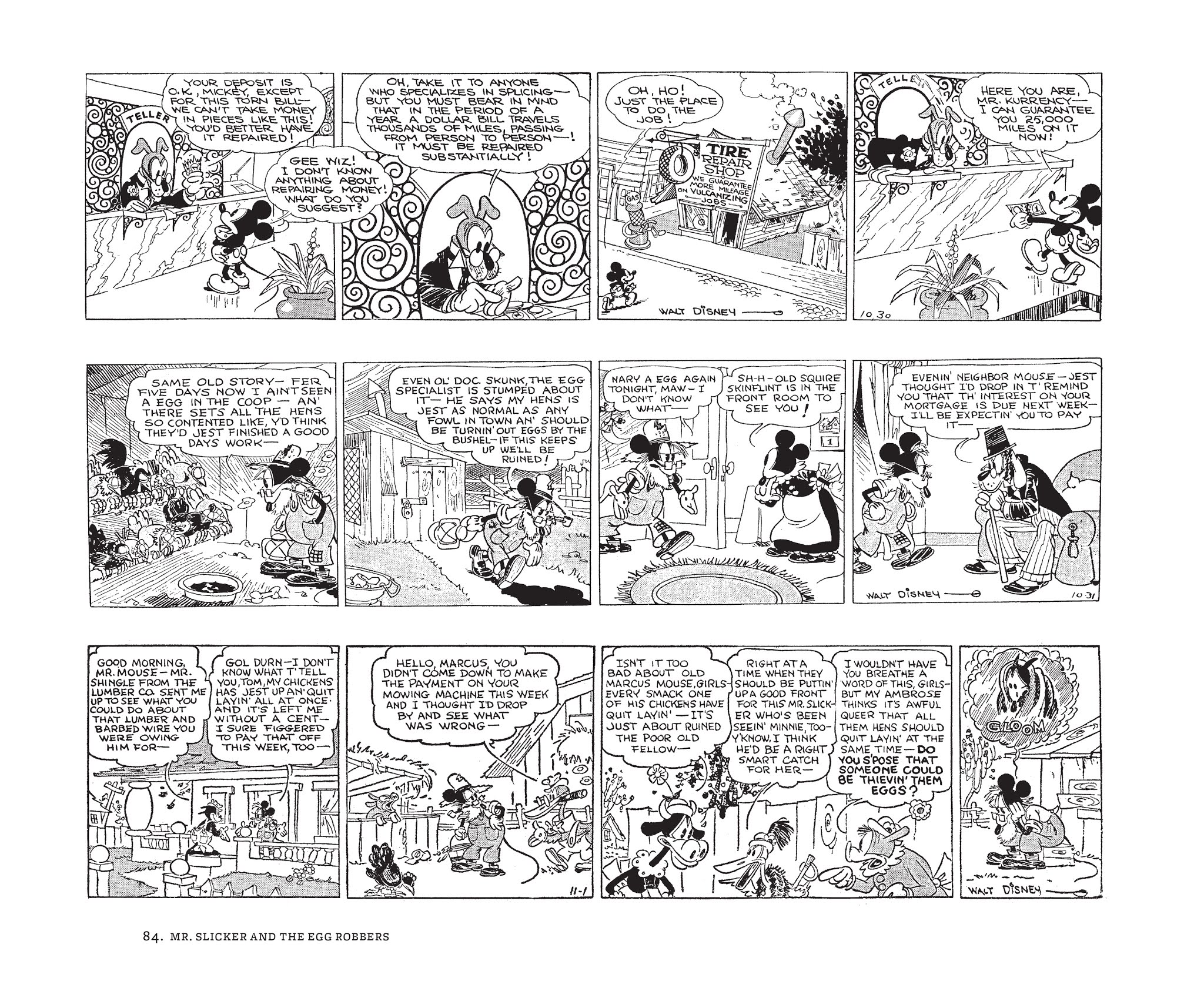 Read online Walt Disney's Mickey Mouse by Floyd Gottfredson comic -  Issue # TPB 1 (Part 1) - 84