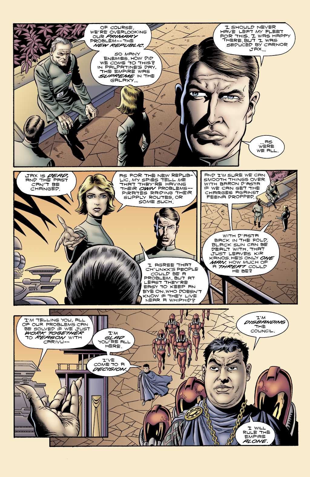 Read online Star Wars: Crimson Empire II - Council of Blood comic -  Issue #5 - 8