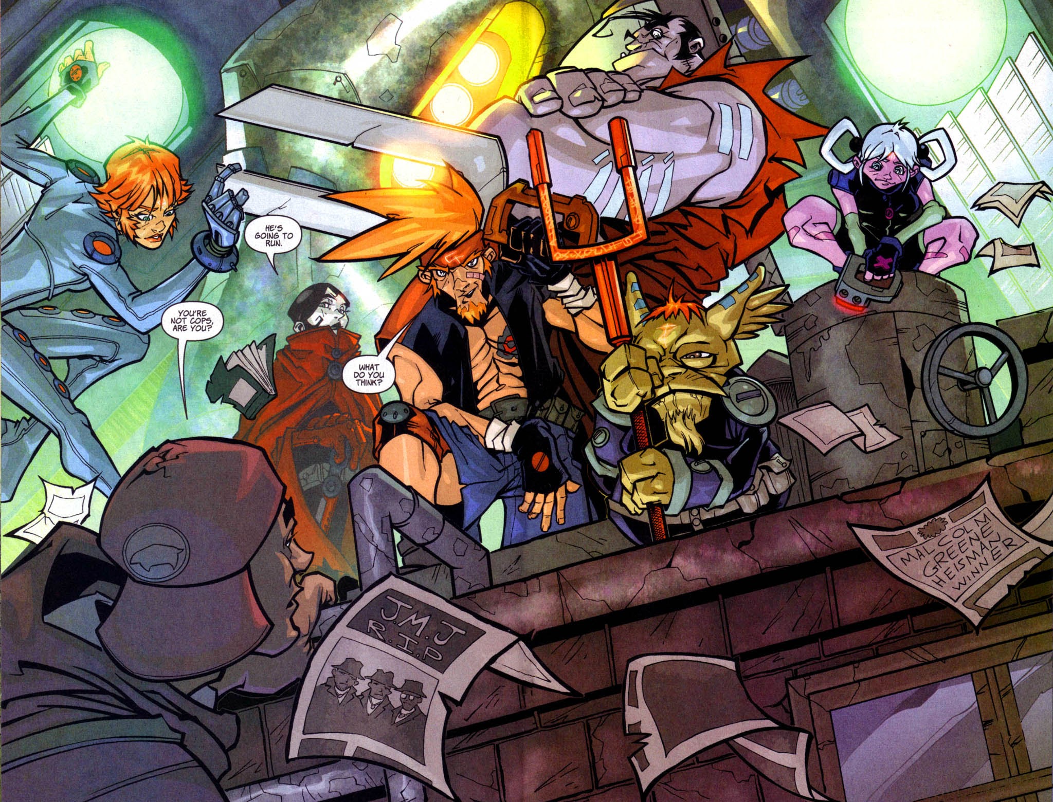 Read online Galactic comic -  Issue #1 - 14