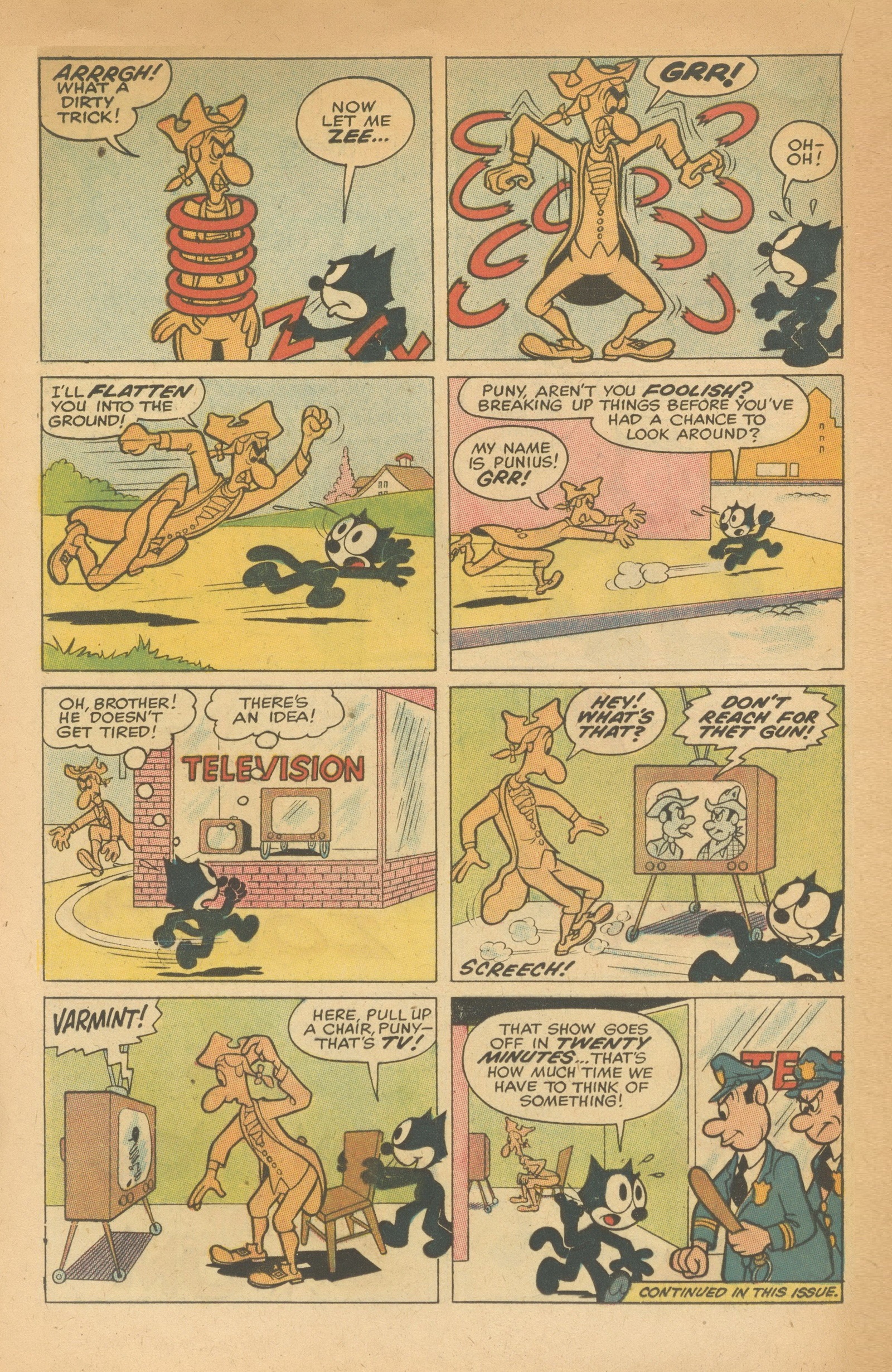 Read online Felix the Cat (1955) comic -  Issue #98 - 16