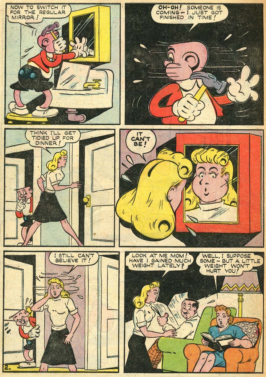 Read online Pep Comics comic -  Issue #64 - 41