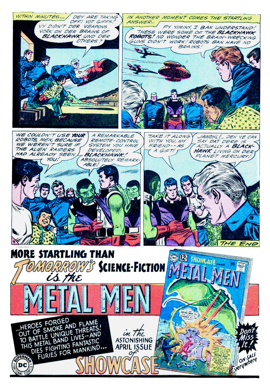 Read online Blackhawk (1957) comic -  Issue #171 - 33