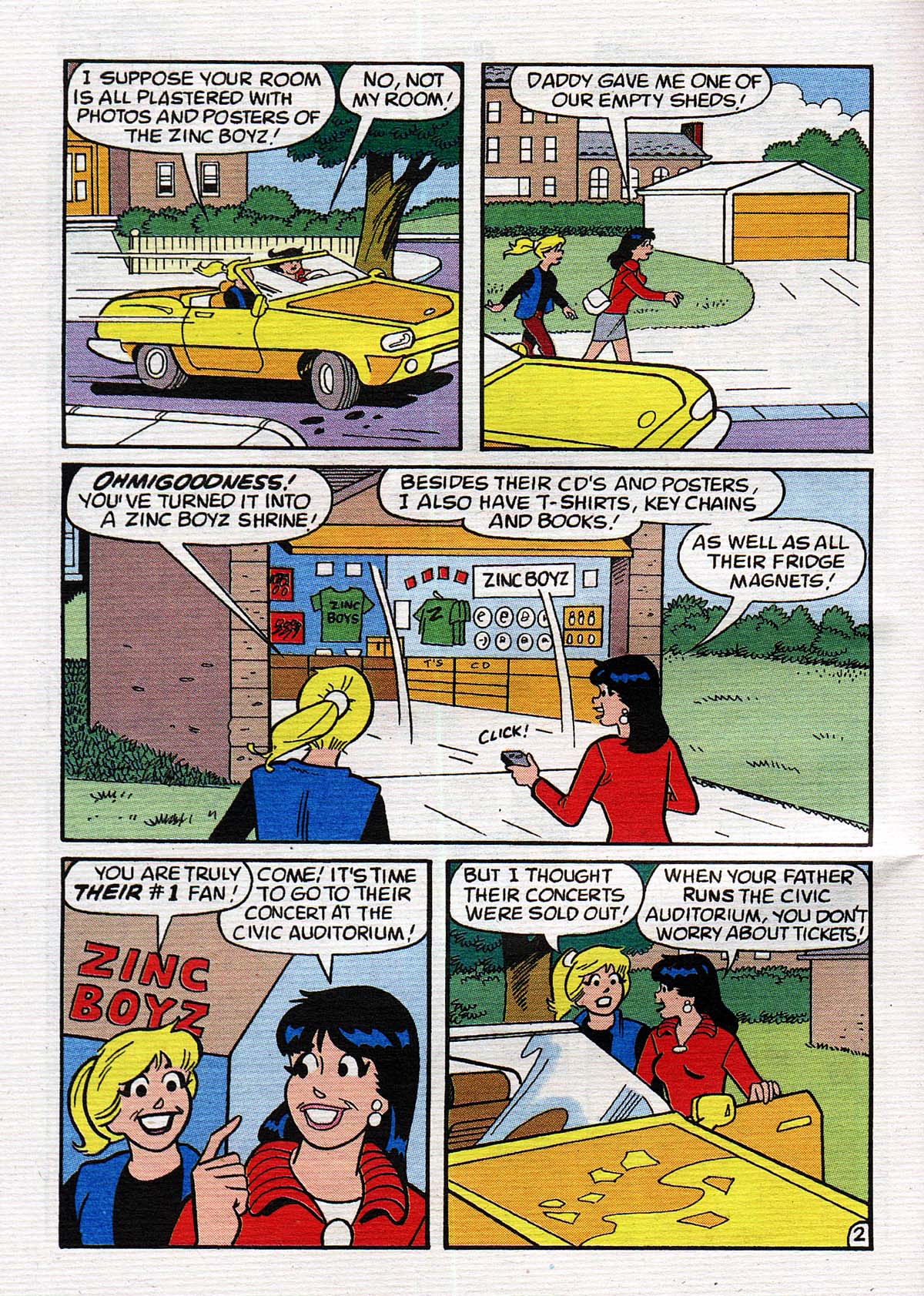 Read online Betty and Veronica Digest Magazine comic -  Issue #151 - 61