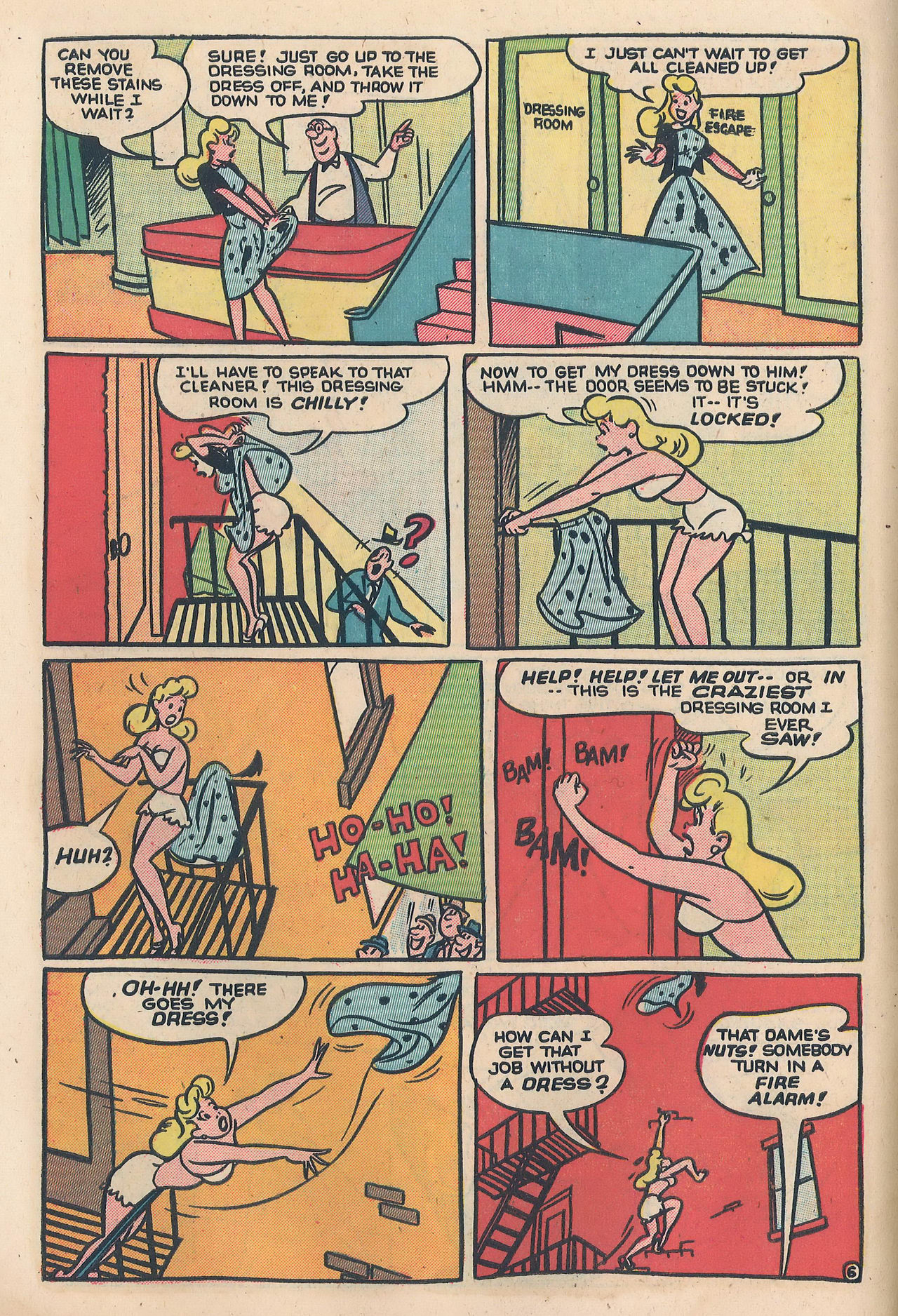 Read online Dizzy Dames comic -  Issue #6 - 8