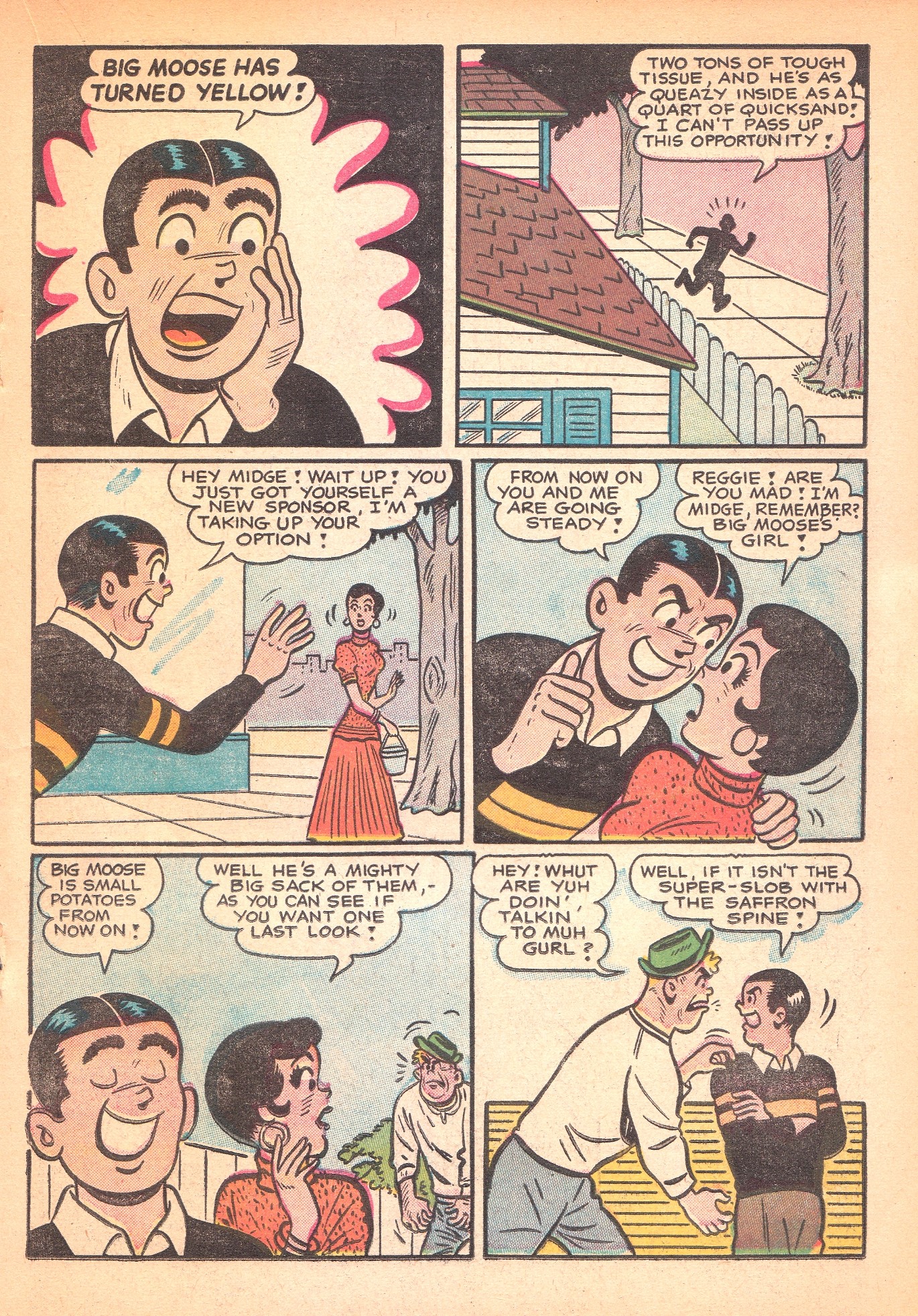 Read online Archie's Rival Reggie comic -  Issue #12 - 17