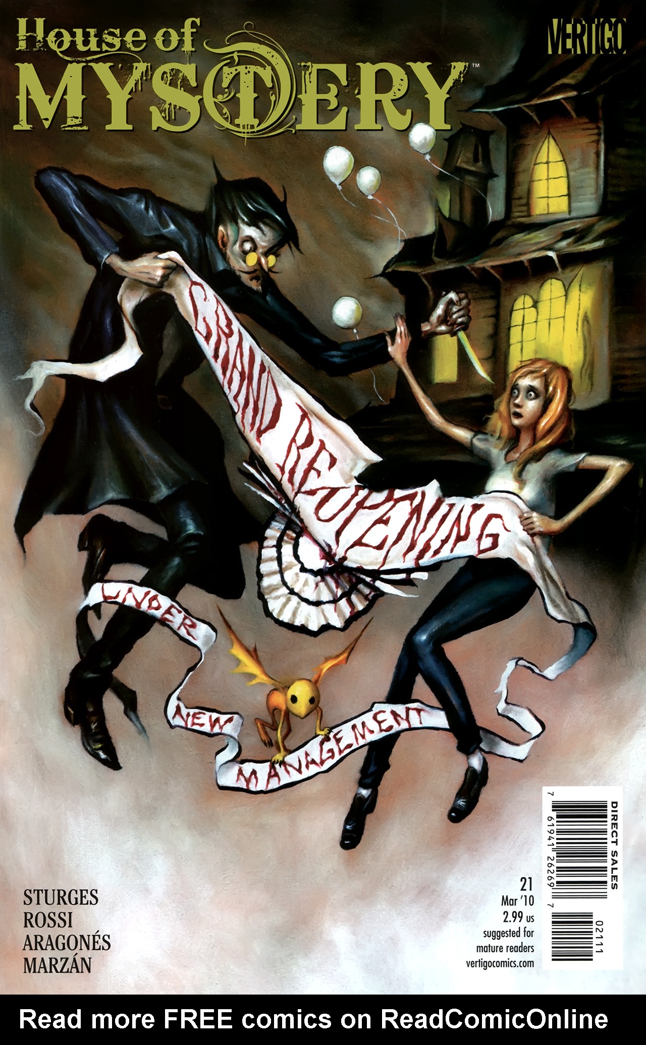 Read online House of Mystery (2008) comic -  Issue #21 - 1