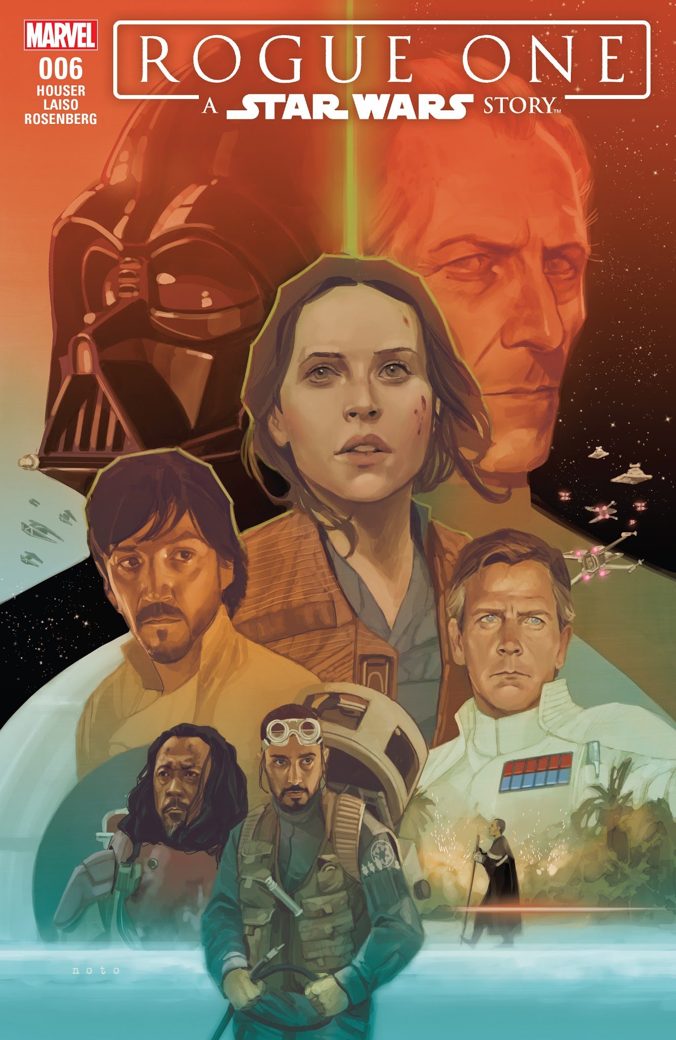 Read online Star Wars: Rogue One Adaptation comic -  Issue #6 - 1