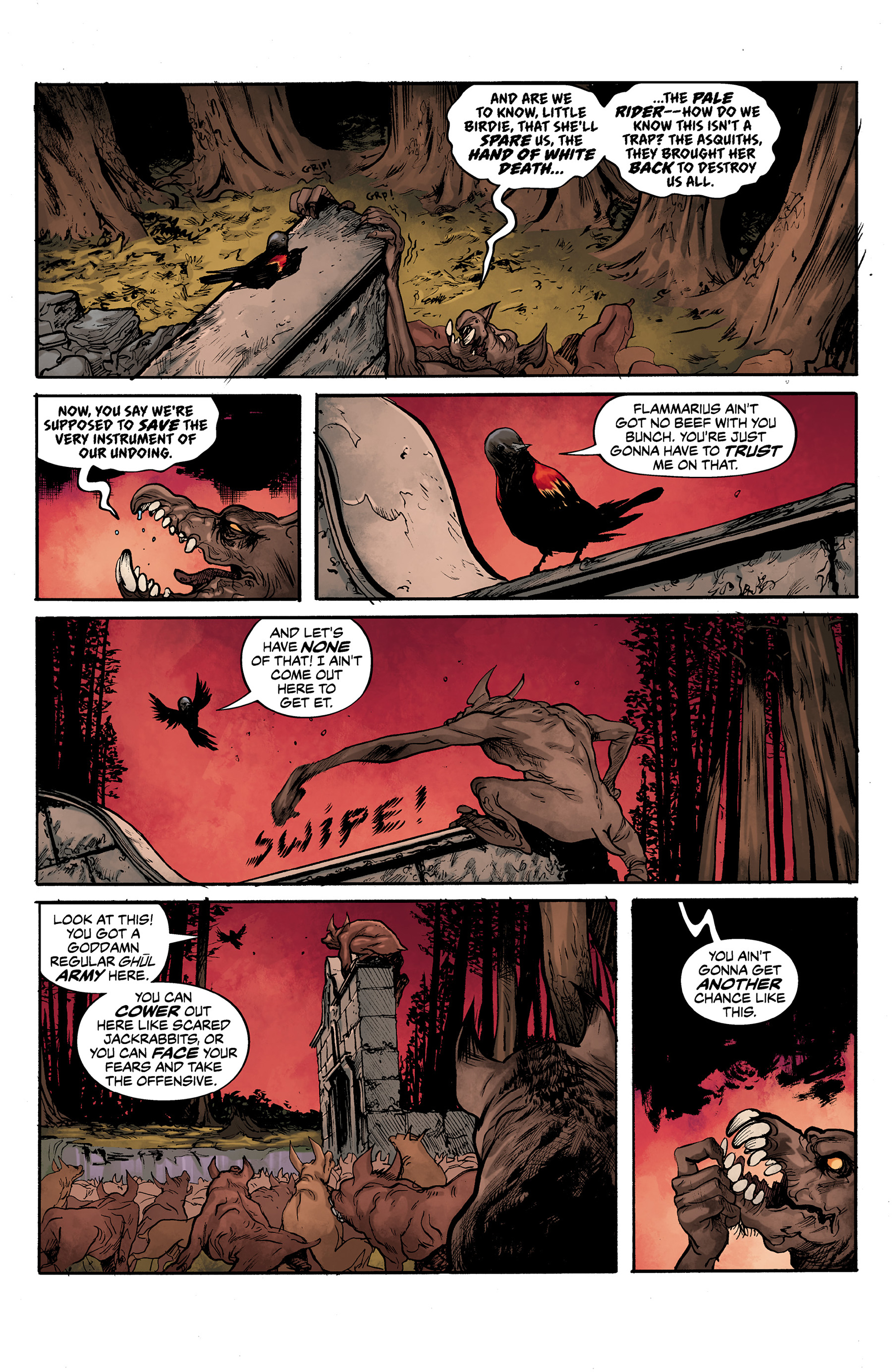Read online Alabaster: The Good, the Bad and the Bird comic -  Issue #5 - 14